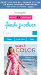 Mobile Screenshot of freshproduceclothes.com